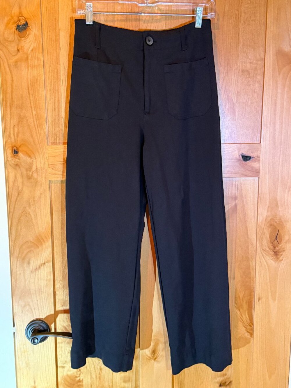 Jones & Co Black Straight Leg Dress Pants Size 6